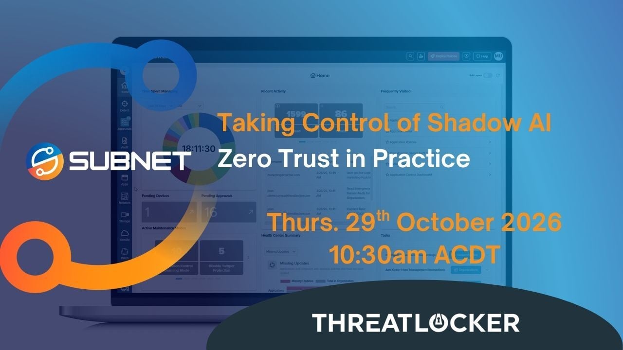 ThreatLocker Webinar - October 2026